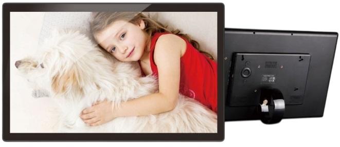 Moldura Digital 10,1 DigiFrame 215 Business Line (Preto) - BRAUN PHOTOTECHNIK