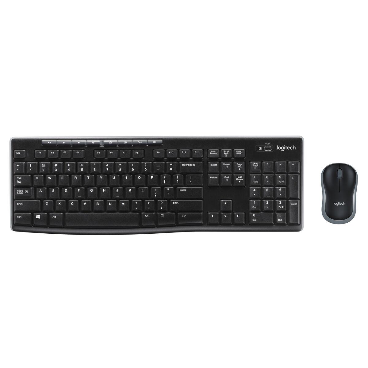 Teclado e Rato sem Fios Logitech 920-004512 Qwerty Italiano Italiano