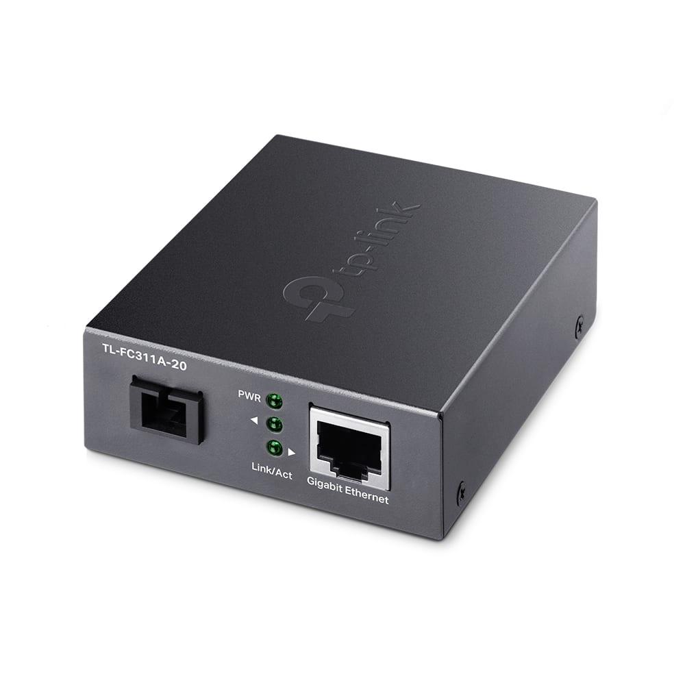 Conversor Media TP - Link 1× 100Mbps SC Port, 1× 10/100M TL - FC311A - 20 — Recondicionado
