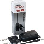 Kit Emissor Receptor 2 Canais e 2 Comandos Exterior (433,92MHz) - UNITRONIC