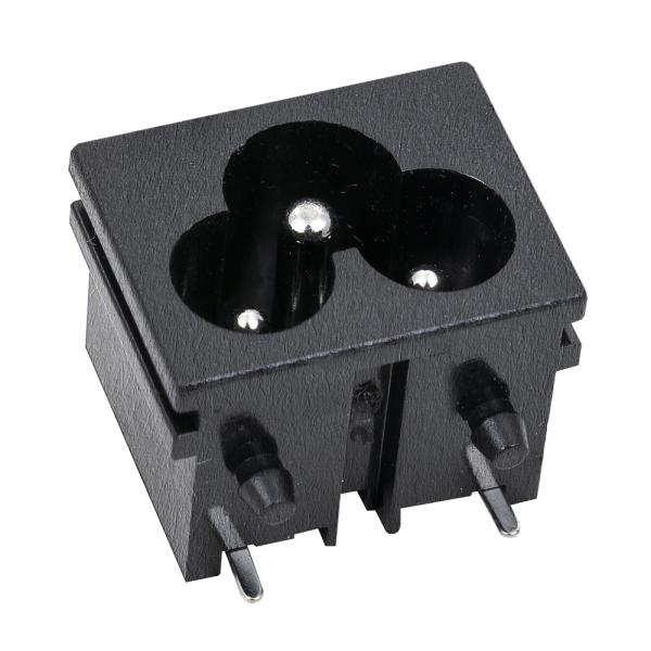 Ficha C.I. Femea Tripolar 2,5A 250V (IEC - C6)