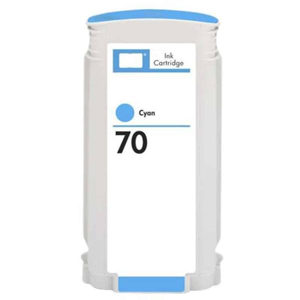 Tinteiro Compatível HP 70 Azul Substitui C9452A 130mL — Recondicionado