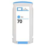 Tinteiro Compatível HP 70 Azul Substitui C9452A 130mL — Recondicionado