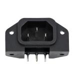 Ficha C.I. Macho Tripolar 10A 250V (IEC - C14)