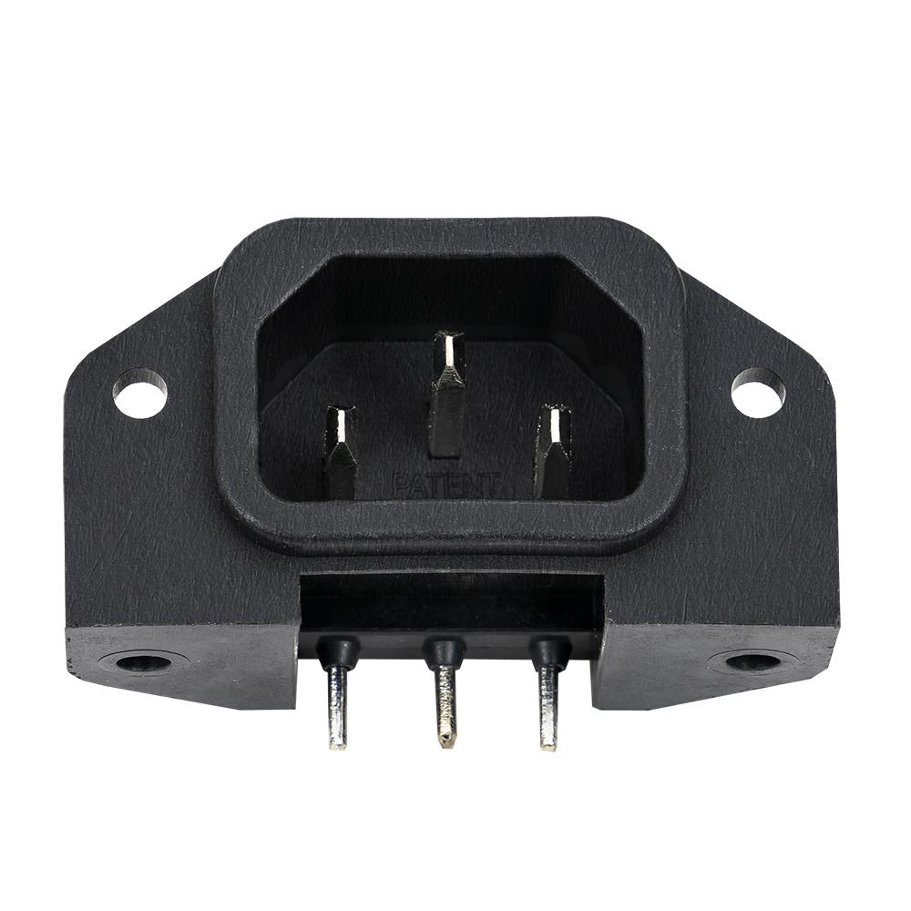 Ficha C.I. Macho Tripolar 10A 250V (IEC - C14)