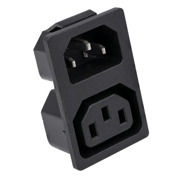 Base de Corrente Tripolar Macho/Femea 10A 250V