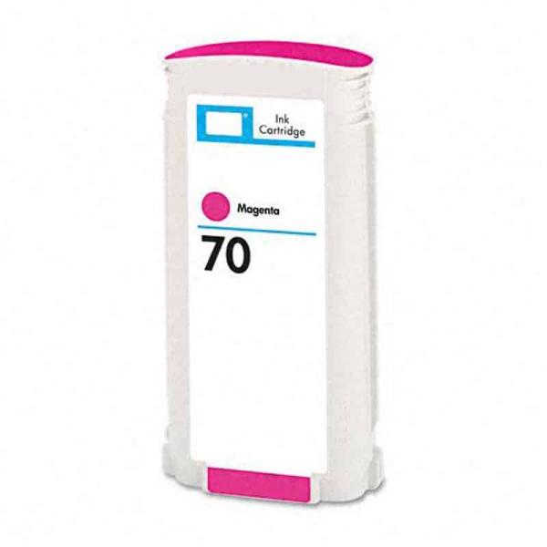 Tinteiro Compatível HP 70 Magenta Substitui C9453A 130mL — Recondicionado