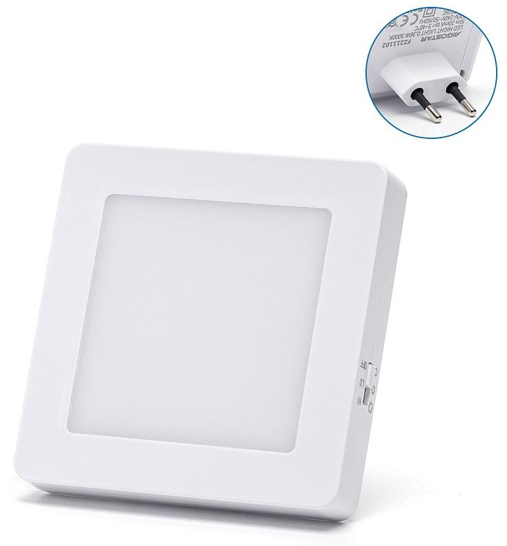 Luz de Presença Noturna 3000K 5Lm c/ Sensor Crepuscular (Dia/Noite)