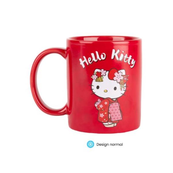 KONIX HELLO KITTY KIMONO THERMOSENSITIVE CUP