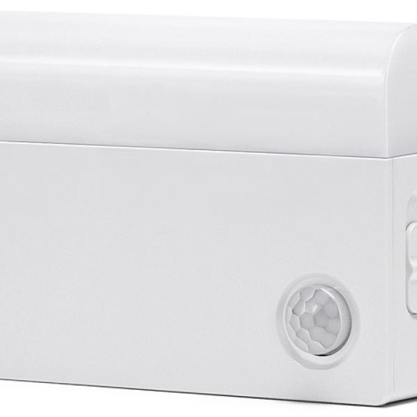 Aplique LED 0,5W Branco Q. 3000K 40Lm c/ Sensor PIR e Sensor de Luz p/ Interior Armários