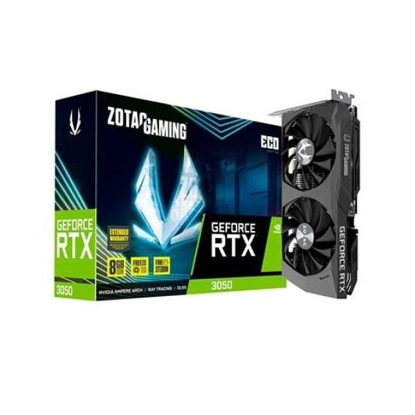 Placa Gráfica Gaming GeForce RTX 3050 ECO 8GB GDDR6 - ZOTAC