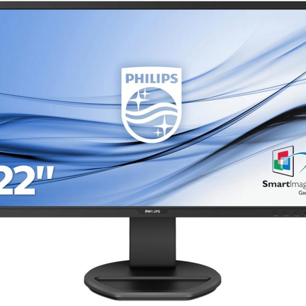 Monitor LCD PHILIPS 21,5" 221B8LJEB/00 Full HD Preto — Recondicionado
