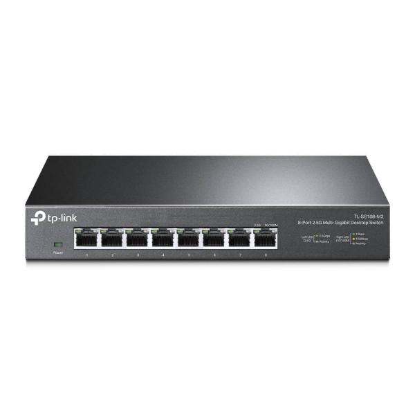 Switch TP - Link TL - SG108 - M2 de 8 portas 2.5G recondicionado