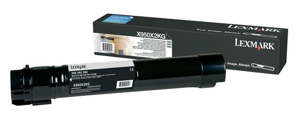 Toner Lexmark Preto XS955de 32.000 pgs