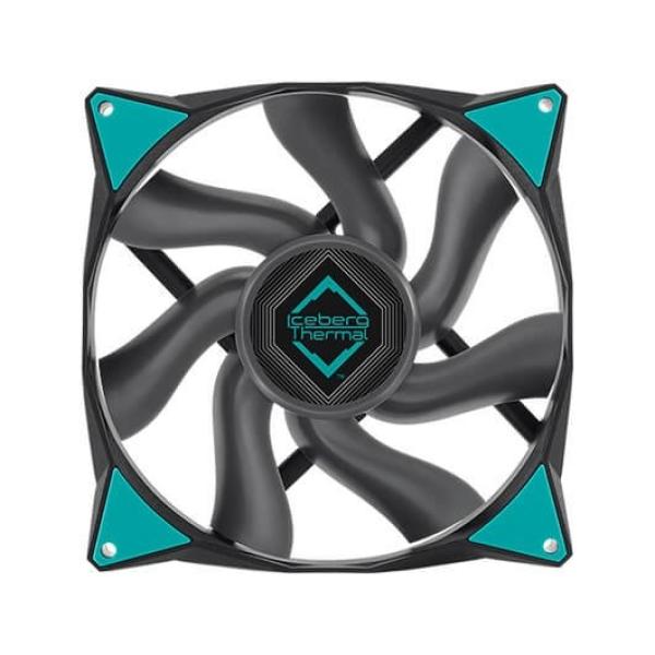 VENT 140X140 ICEBERG-THERMAL ICEGALE XTRA BLACK 2500RPM/PWM ICEGALE14D-C0A