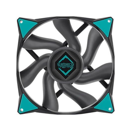 VENT 140X140 ICEBERG-THERMAL ICEGALE XTRA BLACK 2500RPM/PWM ICEGALE14D-C0A