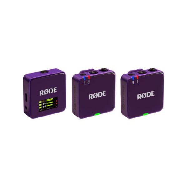 RODE WIRELESS GO III PURPLE MICROPHONE