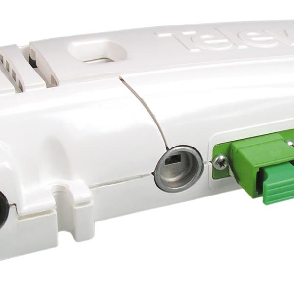 Micro - Receptor Óptico de Vivenda SMATV c/ Amplificação - TELEVES