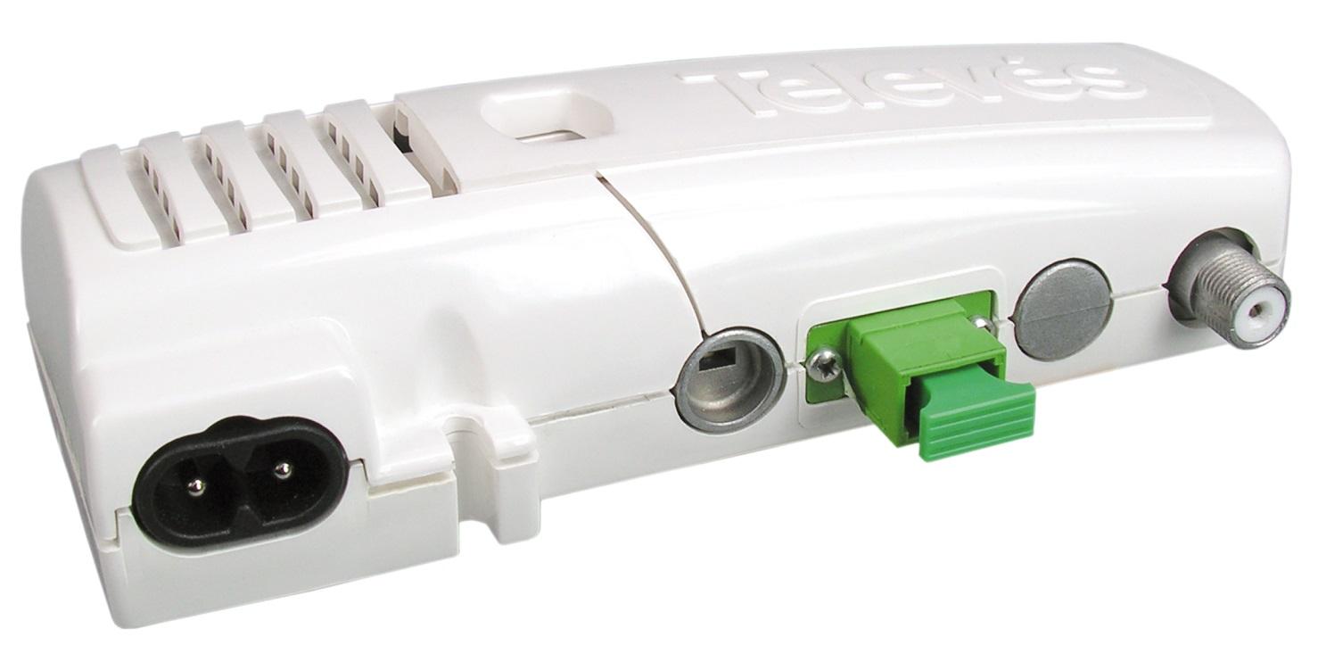 Micro - Receptor Óptico de Vivenda SMATV c/ Amplificação - TELEVES