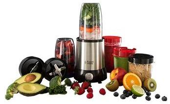 Liquidificador de Mesa 0,7L 700W Nutri Boost (Preto/Prateado) - RUSSELL HOBBS