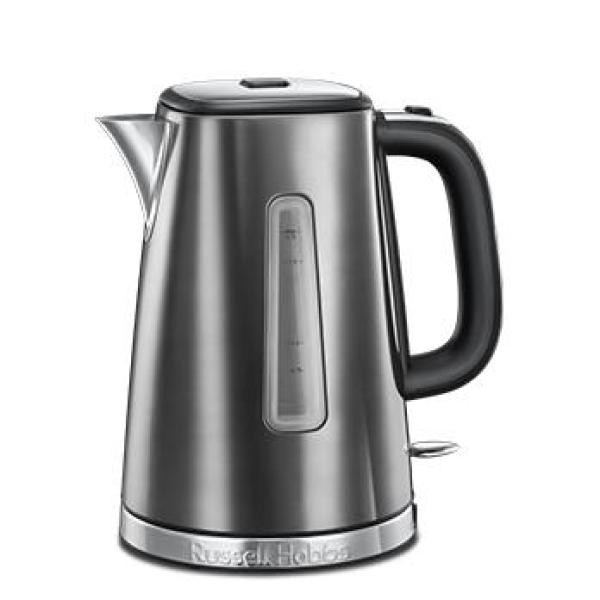 Chaleira Elétrica 1,7l 2400W Luna Moonlight (Cinzento) - RUSSELL HOBBS