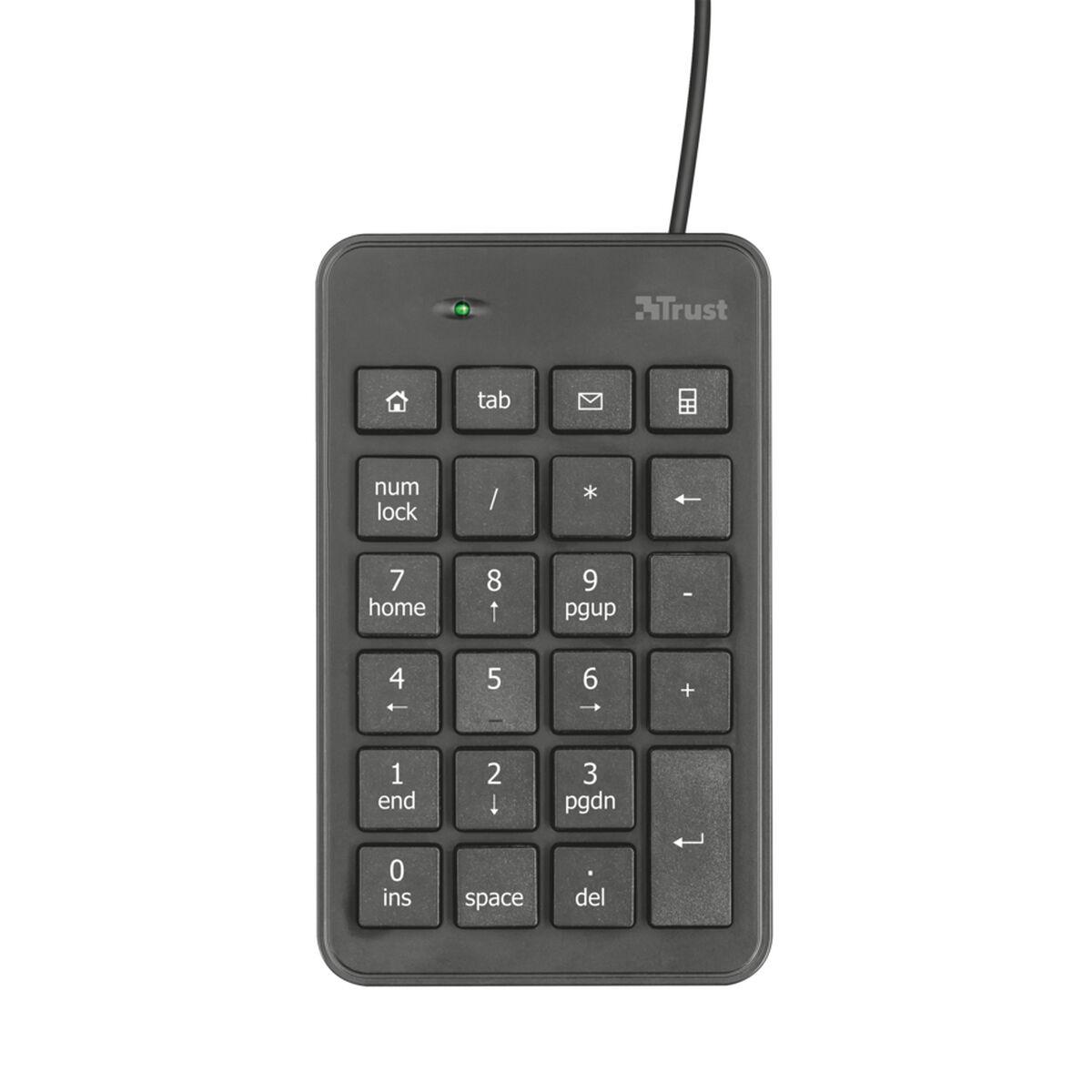 Teclado numérico Trust 22221 Preto