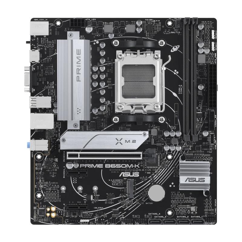 Motherboard Asus Prime B650M - K AMD AM5 mATX — Recondicionada
