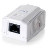 Tomada Equip 1 porta RJ45 UTP Cat6 — Recondicionada