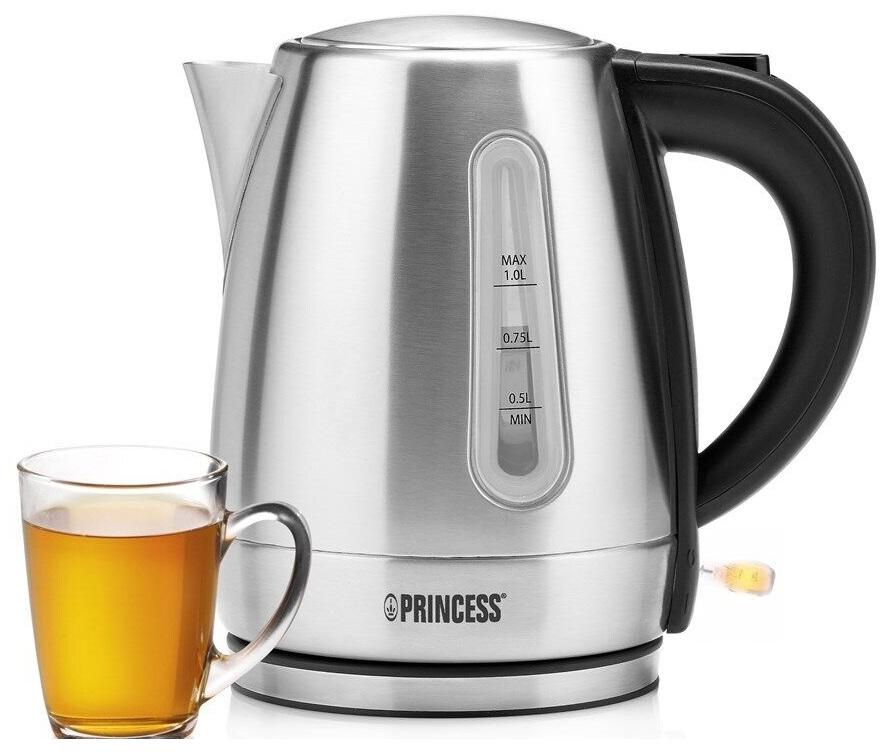 Jarro Elétrico 1L 2200W (Inox) - PRINCESS