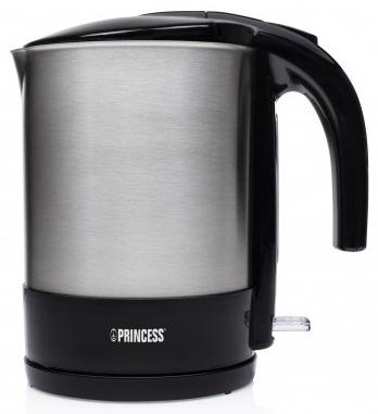 Jarro Elétrico 1,7L 2200W (Inox/Preto) - PRINCESS