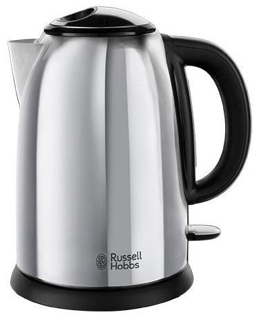 Chaleira Elétrica 1,7L 2400W Victory (Preto/Inox) - RUSSELL HOBBS