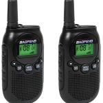 Intercomunicadores Walkie Talkies BF - T6 PMR 3Km (8 Canais) - BAOFENG