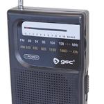 Rádio Portátil AM/FM Analógico - GSC