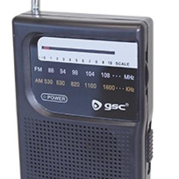 Rádio Portátil AM/FM Analógico - GSC