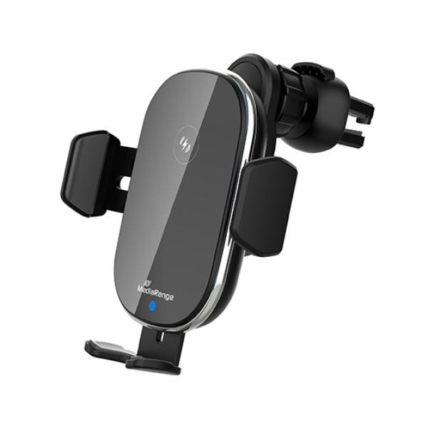 MEDIARANGE 15W WIRELESS CAR CHARGER SUPPORT