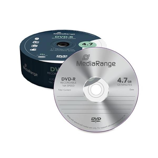 MEDIARANGE DVD - R MR403 4.7GB 25PCS CONSUMABLE