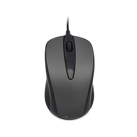 RATON OPTICO MEDIARANGE MROS201 BK-GREY