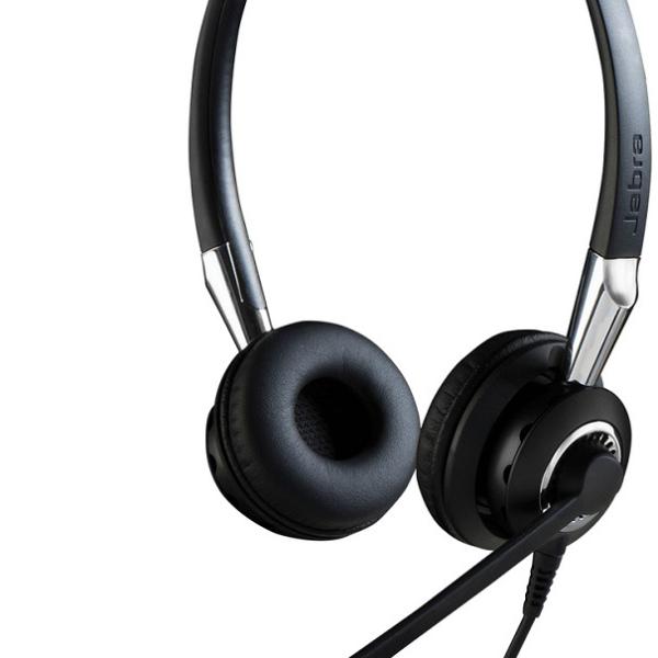 Auscultadores Headset BIZ 2400 II Duo NC USB (Preto/Prateado) - JABRA