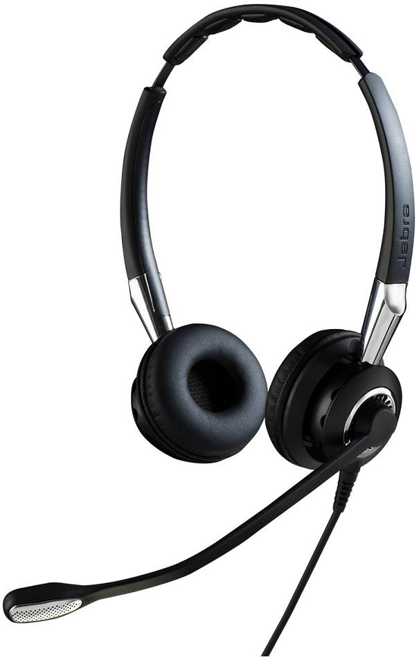 Auscultadores Headset BIZ 2400 II Duo NC USB (Preto/Prateado) - JABRA