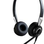 Auscultadores Headset BIZ 2400 II Duo NC USB (Preto/Prateado) - JABRA
