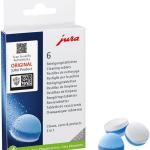 Pack 6x Pastilhas de Limpeza de 3 Fases p/ Máquina de Café - JURA