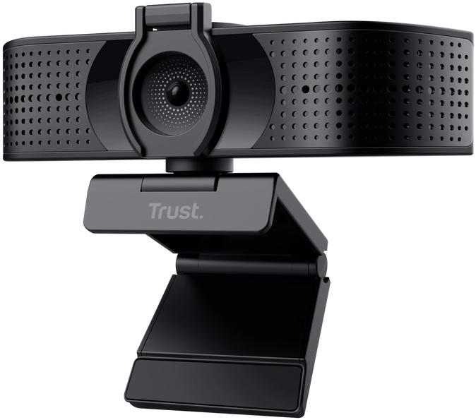 Webcam Teza 4K Ultra HD 2160p (Preto) - TRUST