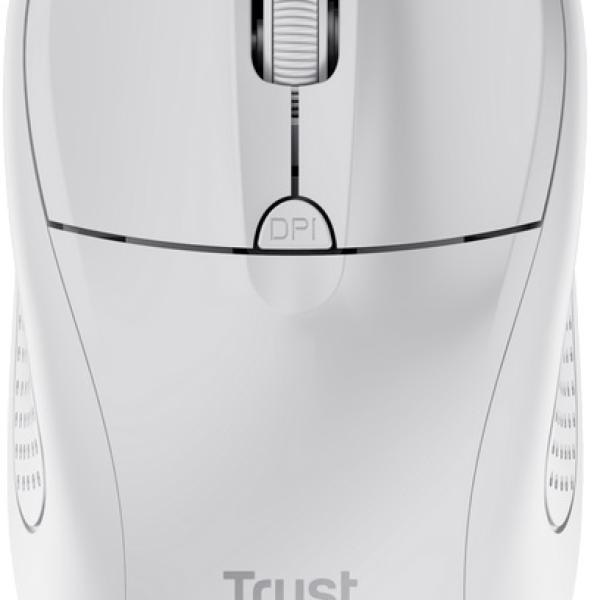 Rato Wireless Ótico Primo 1600DPI (Branco) - TRUST