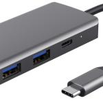 Hub USB - C Dalyx 6 - EM - 1 (HDMI / RJ45 / 2x USB / 2x USB - C) - TRUST