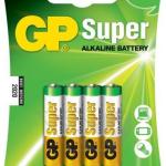 Blister 4 Pilhas Alcalinas LR03 AAA - GP