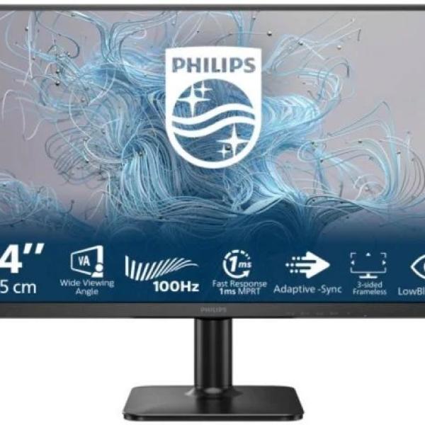 Monitor 23,8 1000 series 24E2N1100LB/00 Full HD LCD (Preto) - PHILIPS
