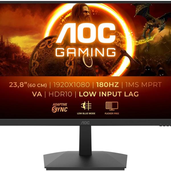 Monitor 24G15N2 VA W - LED 23.8 FHD 16:9 180Hz VESA Adaptive Sync - AOC