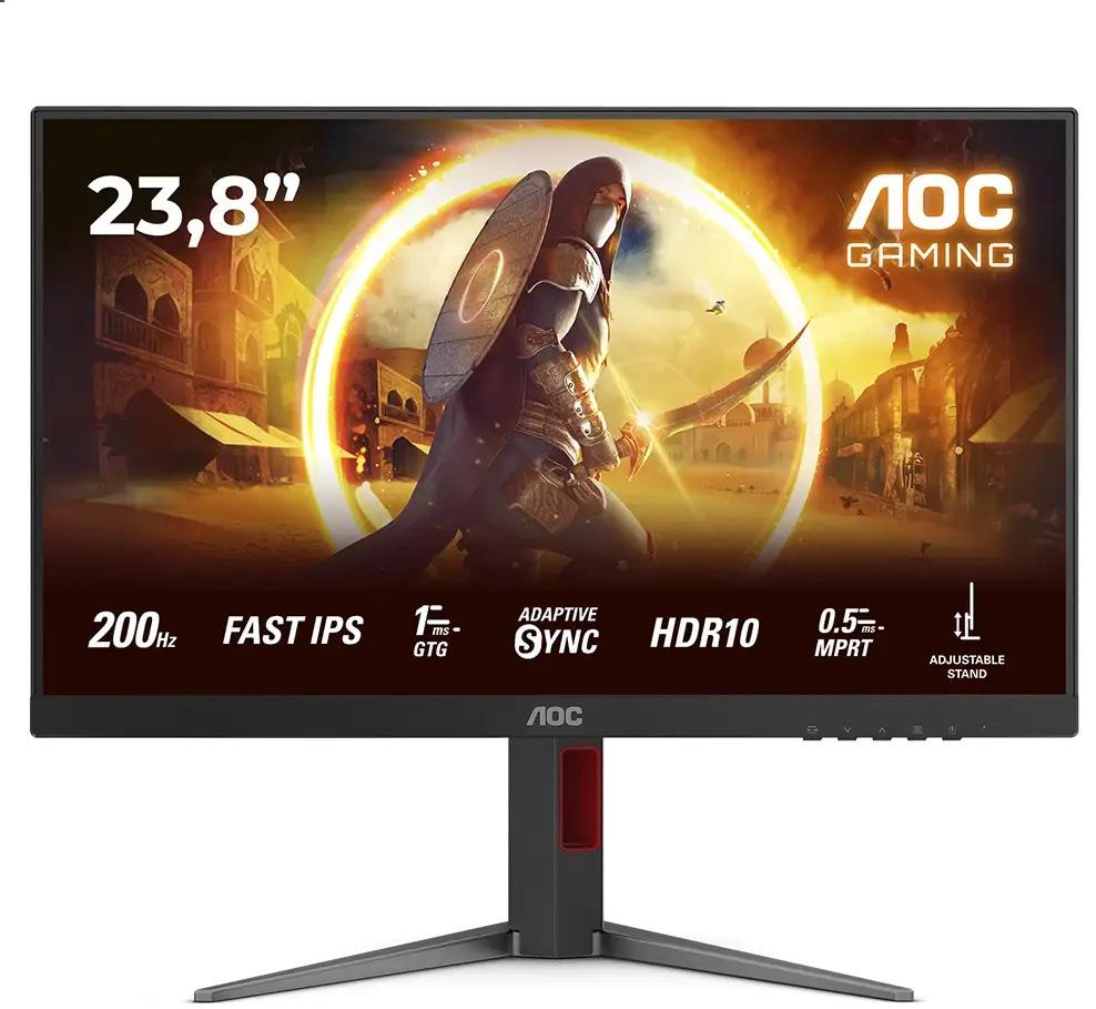 Monitor 24G4HA IPS W - LED 23.8 FHD 16:9 200Hz FreeSync / VESA Adaptive Sync - AOC