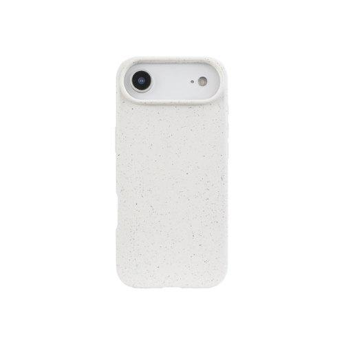 FUNDA QCHARX BIODEGRADABLE IPHONE 17 BLANCO WHEAT STRAW+TPU BIODEGRADABLE-LIBRE BPA Y TOXICOS QCHIP17BB
