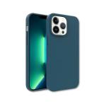 FUNDA QCHARX BIODEGRADABLE IPHONE 17 PRO AZUL WHEAT STRAW+TPU BIODEGRADABLE-LIBRE BPA Y TOXICOS QCHIP17PBAZ